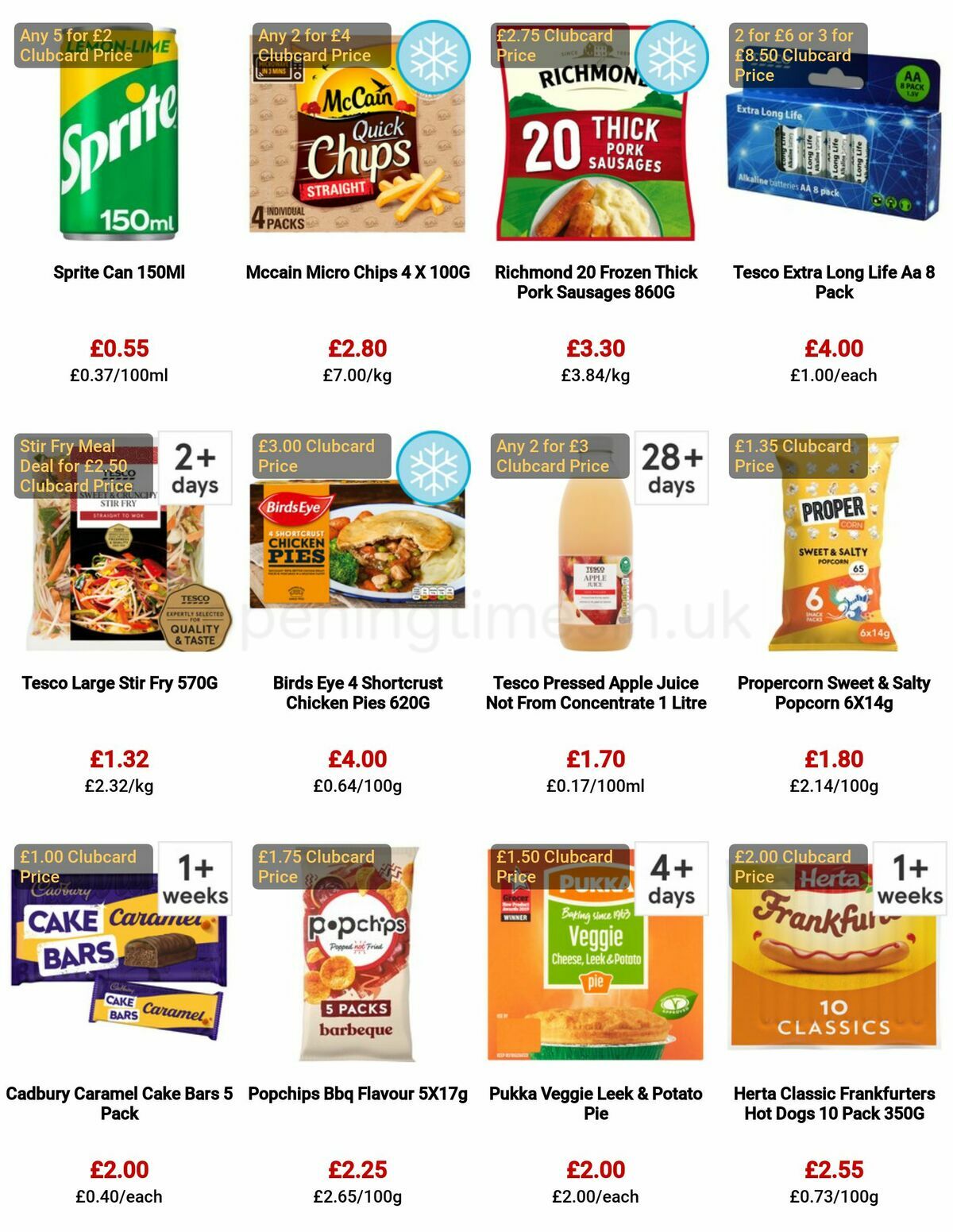 TESCO Offers from 23 February