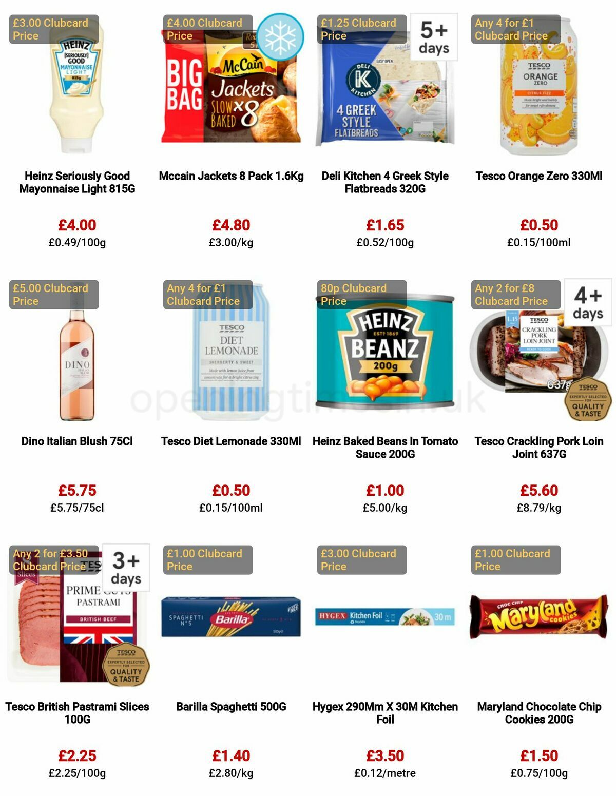 TESCO Offers from 23 February