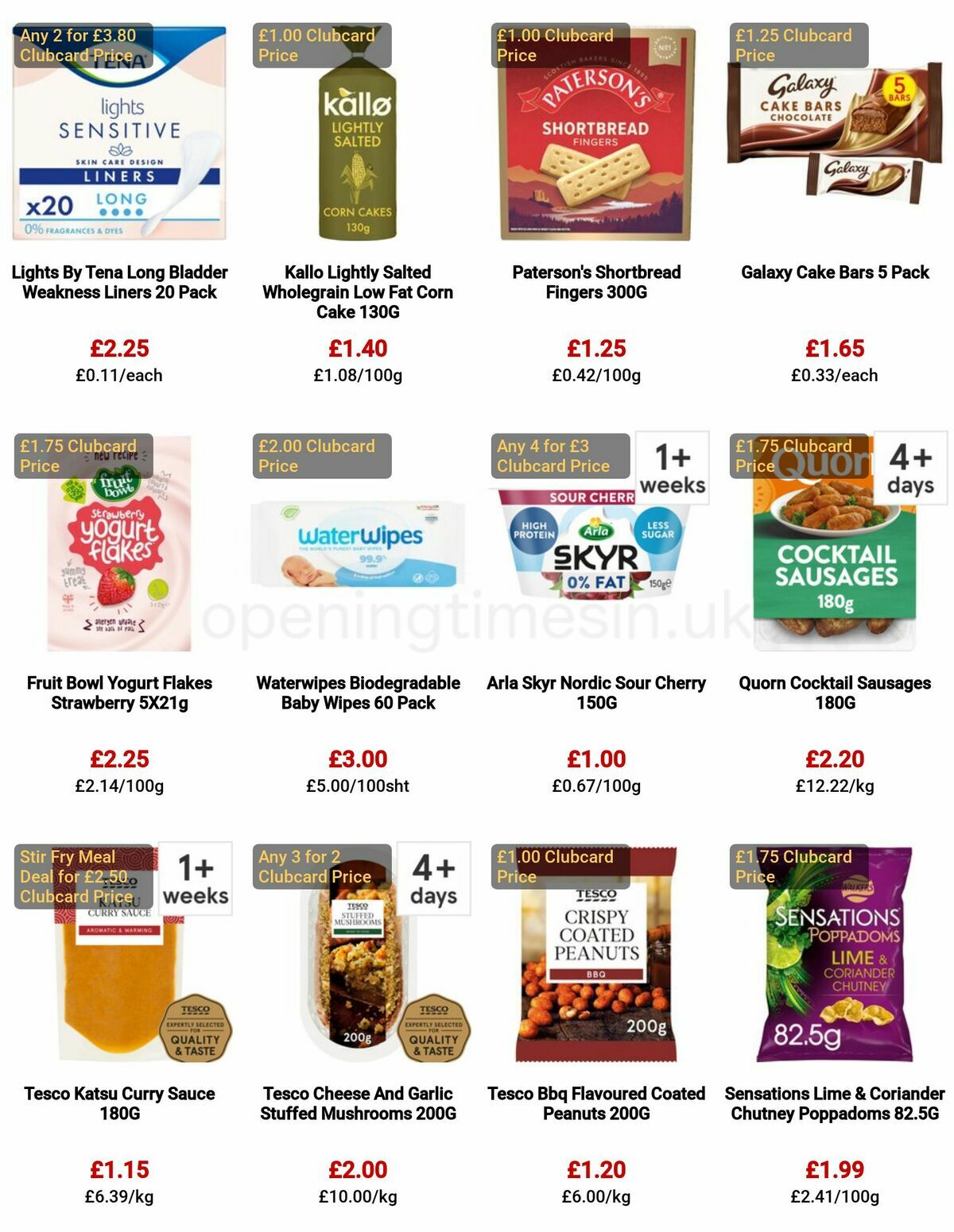 TESCO Offers from 23 February