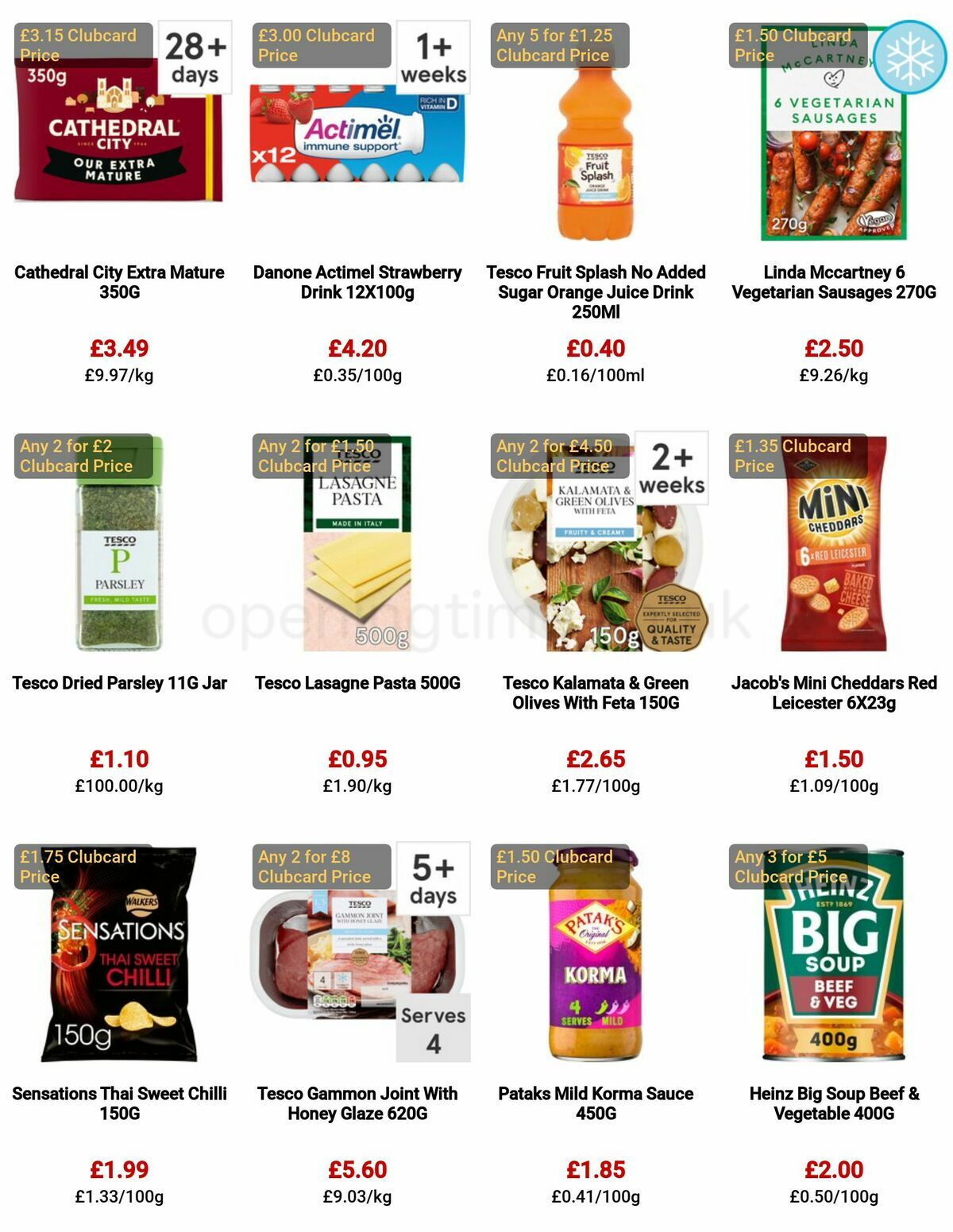TESCO Offers from 23 February