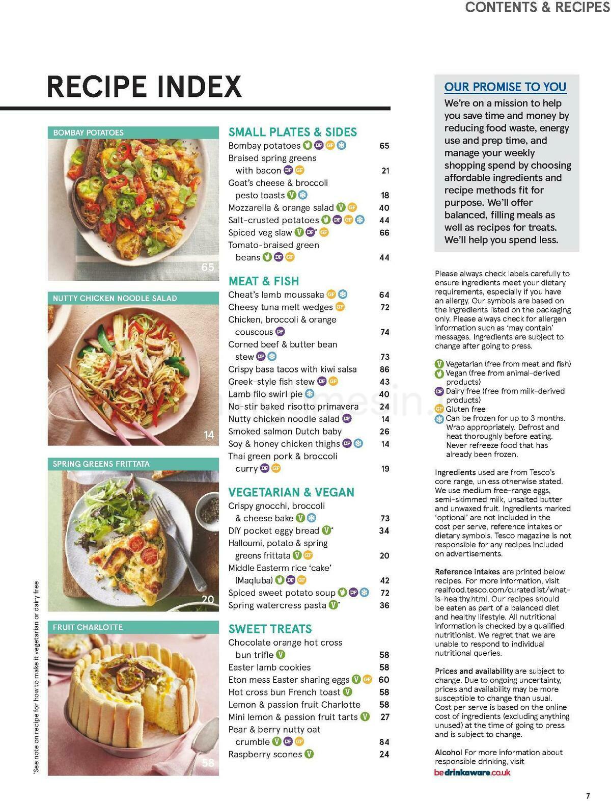 TESCO Magazine March Offers from 1 March