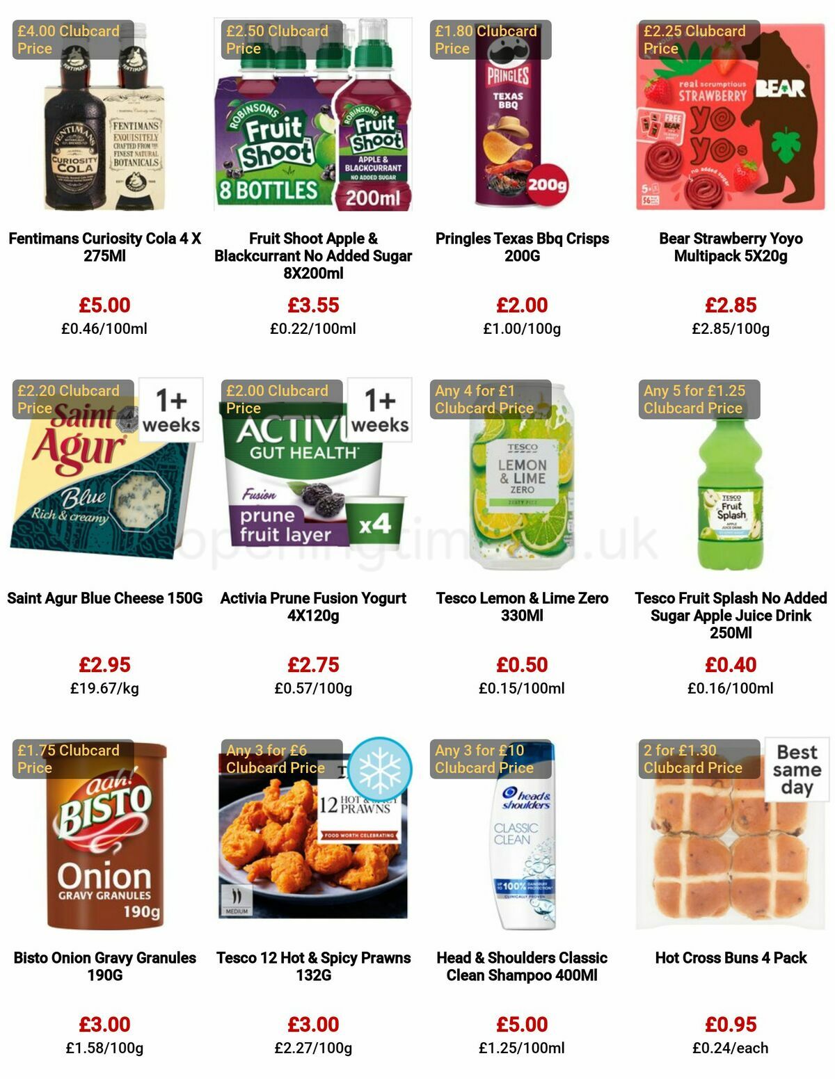 TESCO Offers from 22 March