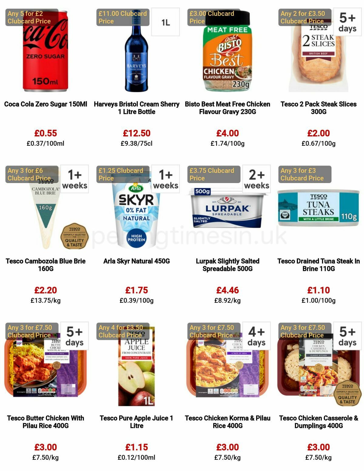 TESCO Offers from 22 March