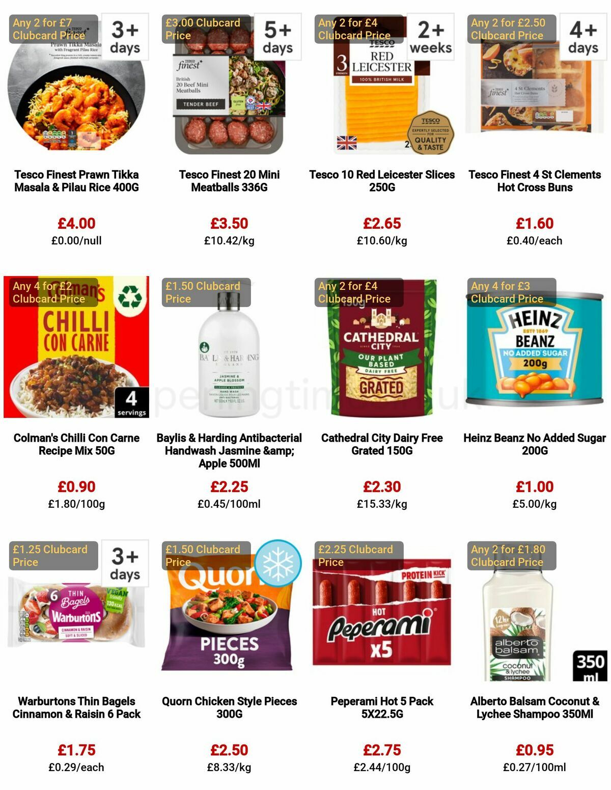 TESCO Offers from 22 March