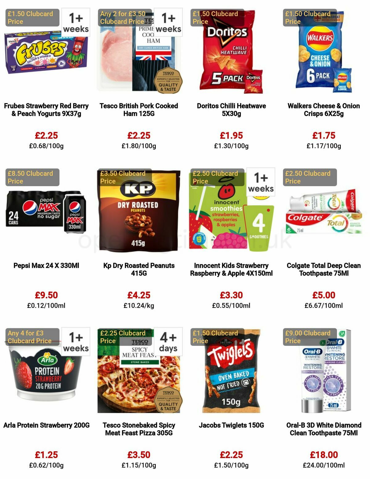 TESCO Offers from 22 March