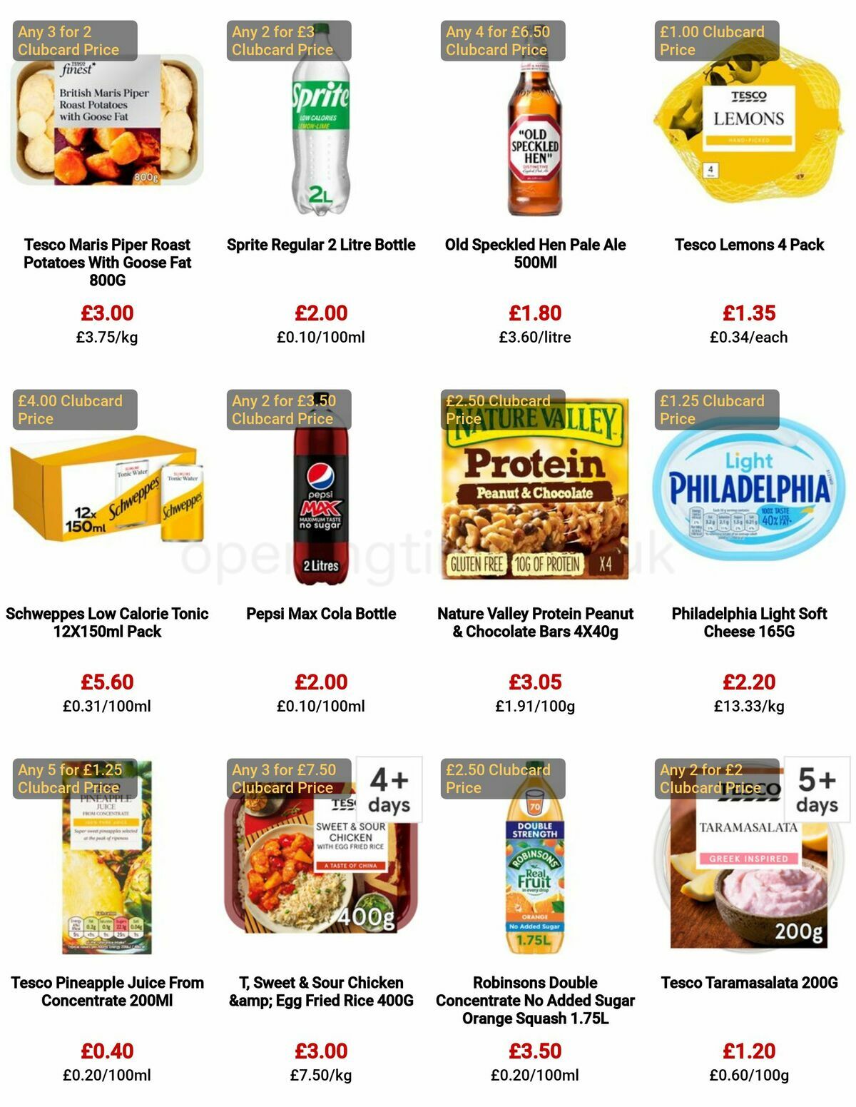 TESCO Offers from 22 March