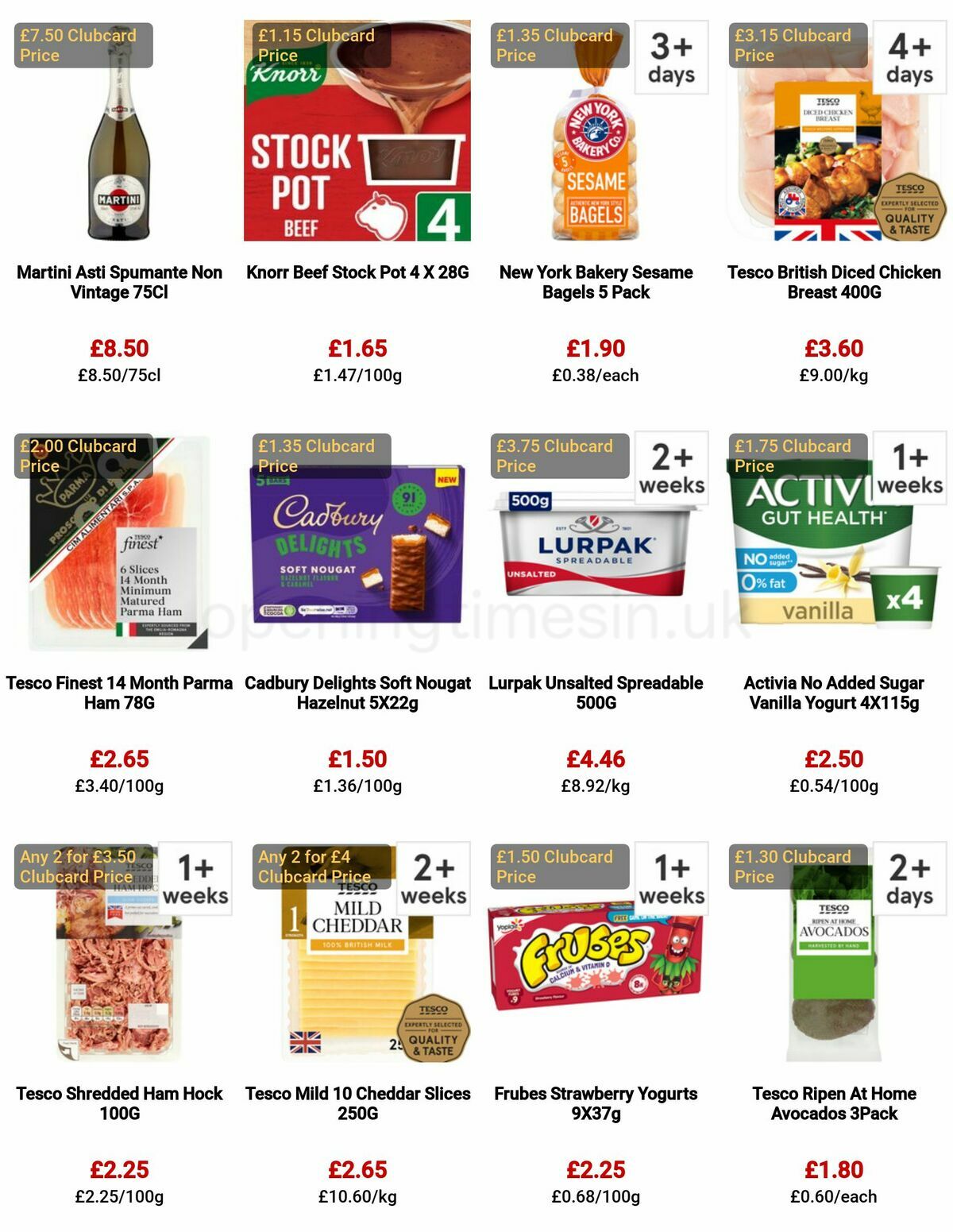 TESCO Offers from 22 March