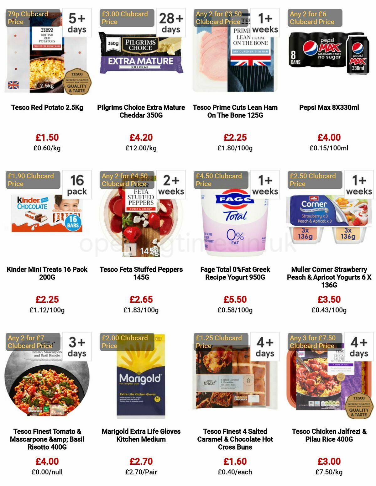 TESCO Offers from 22 March