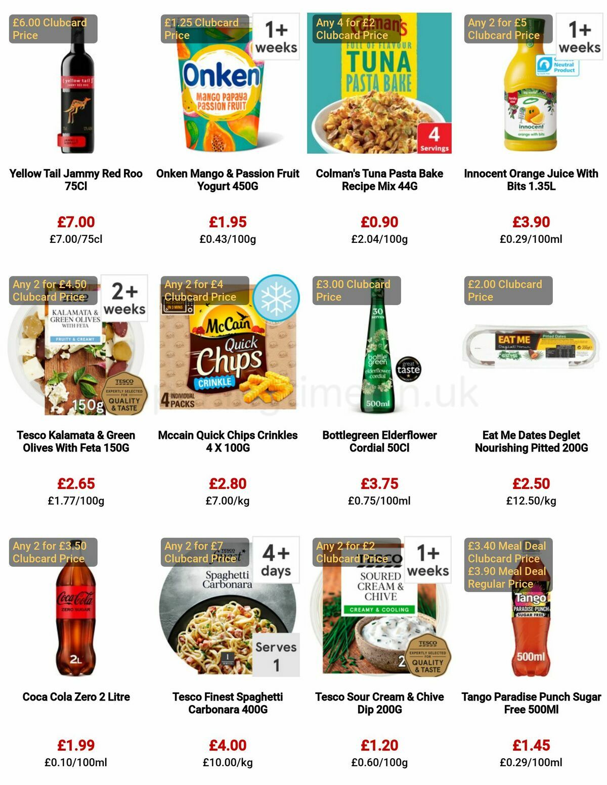 TESCO Offers from 22 March