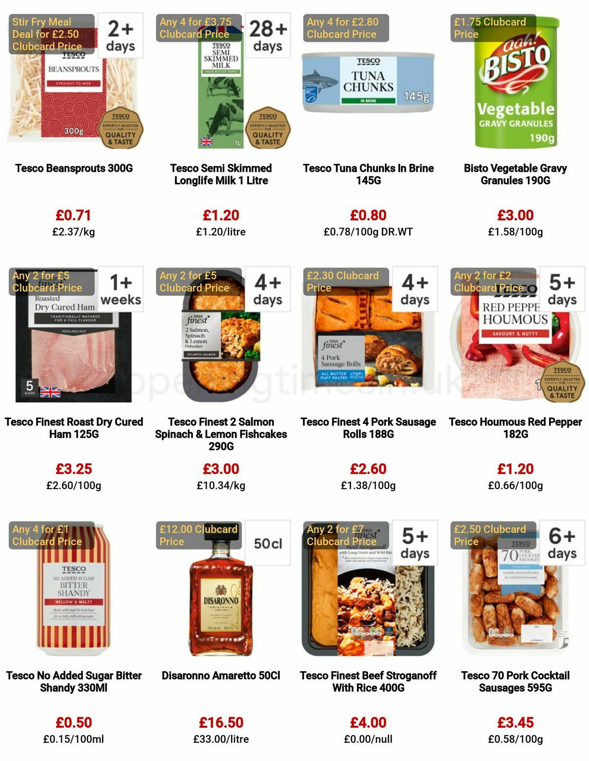TESCO Offers from 22 March