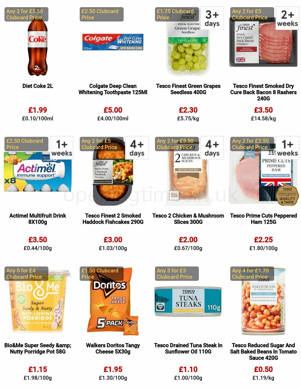 TESCO Offers from 22 March