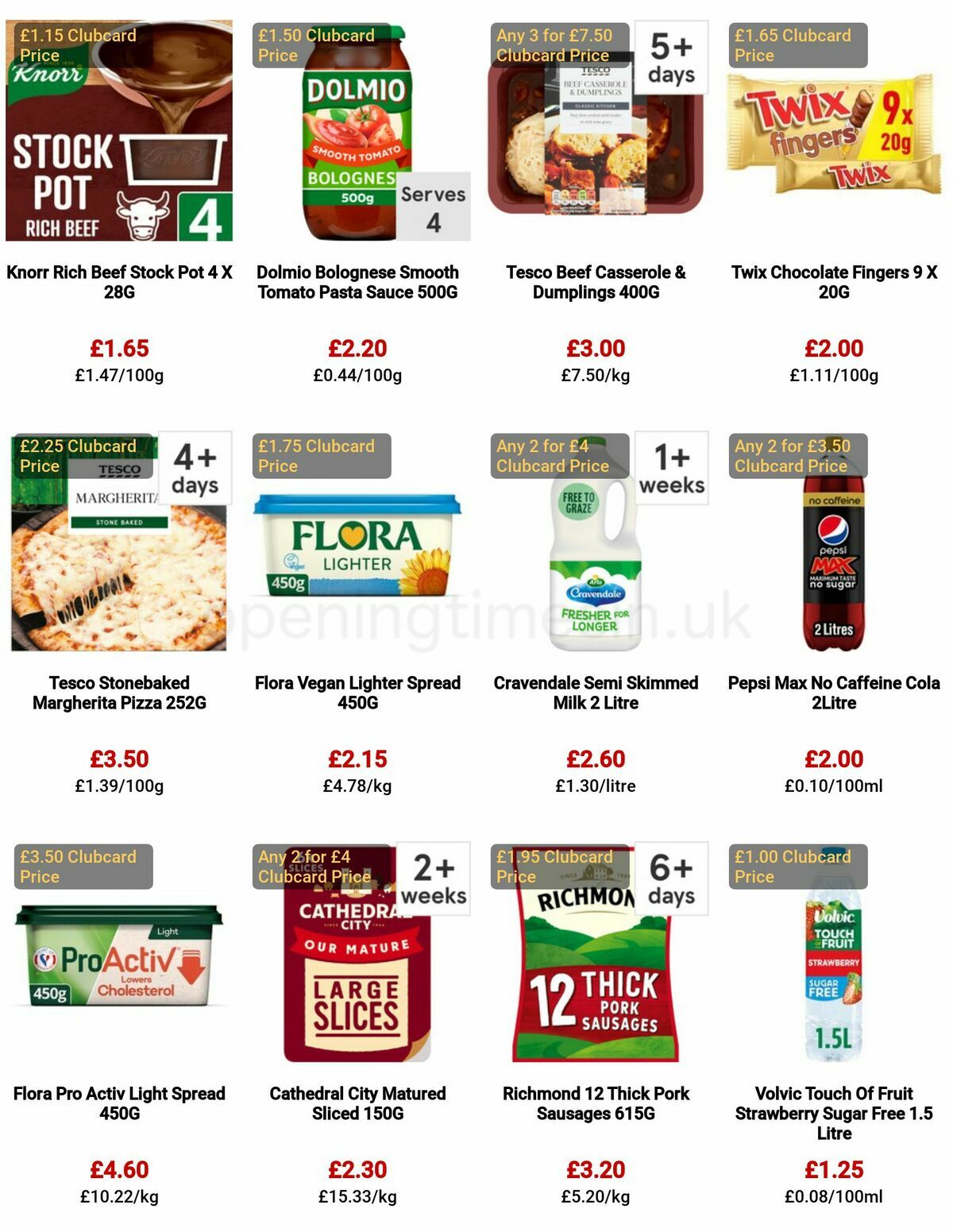 TESCO Offers from 22 March