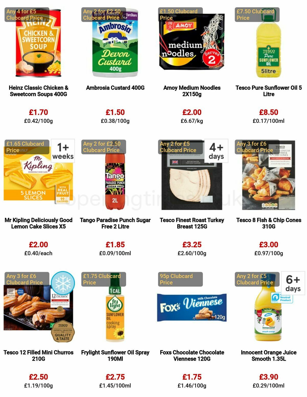 TESCO Offers from 22 March