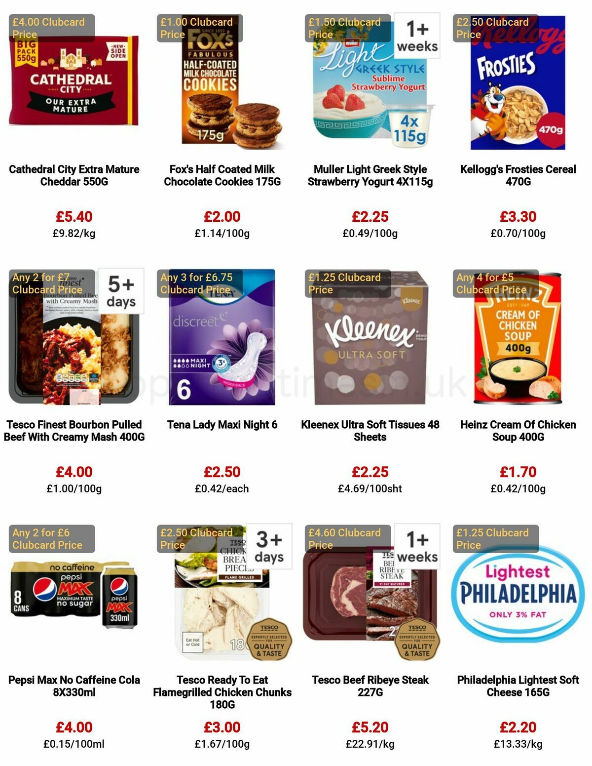 TESCO Offers from 22 March