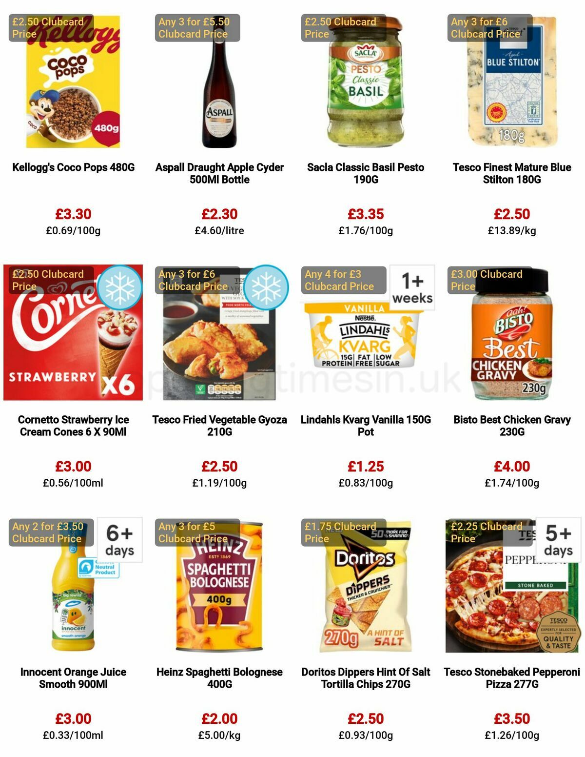 TESCO Offers from 22 March