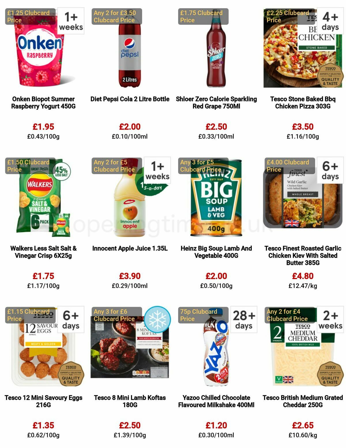 TESCO Offers from 22 March