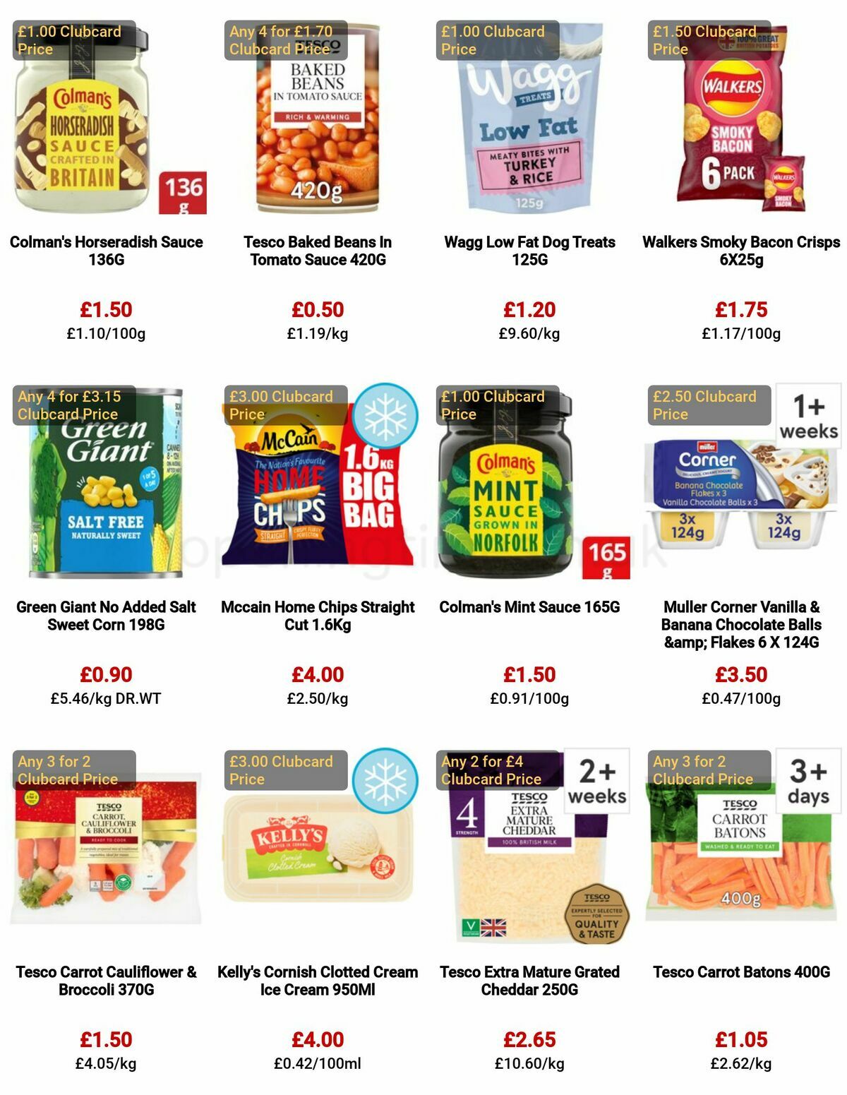TESCO Offers from 22 March