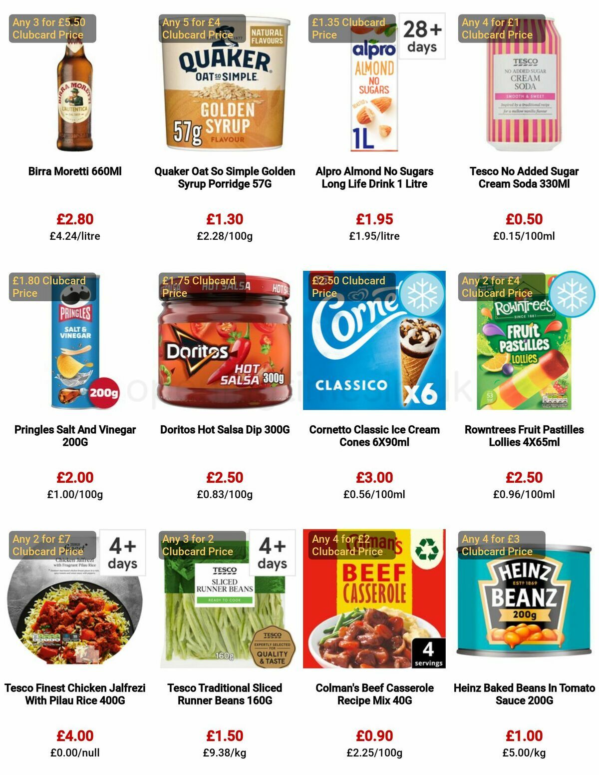 TESCO Offers from 22 March