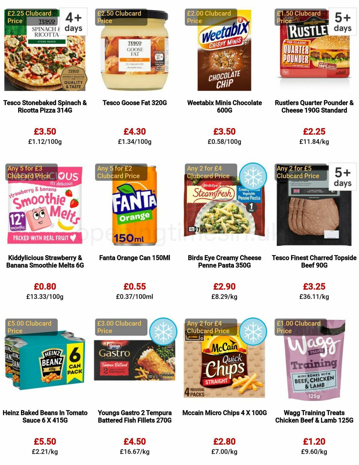 TESCO Offers from 22 March
