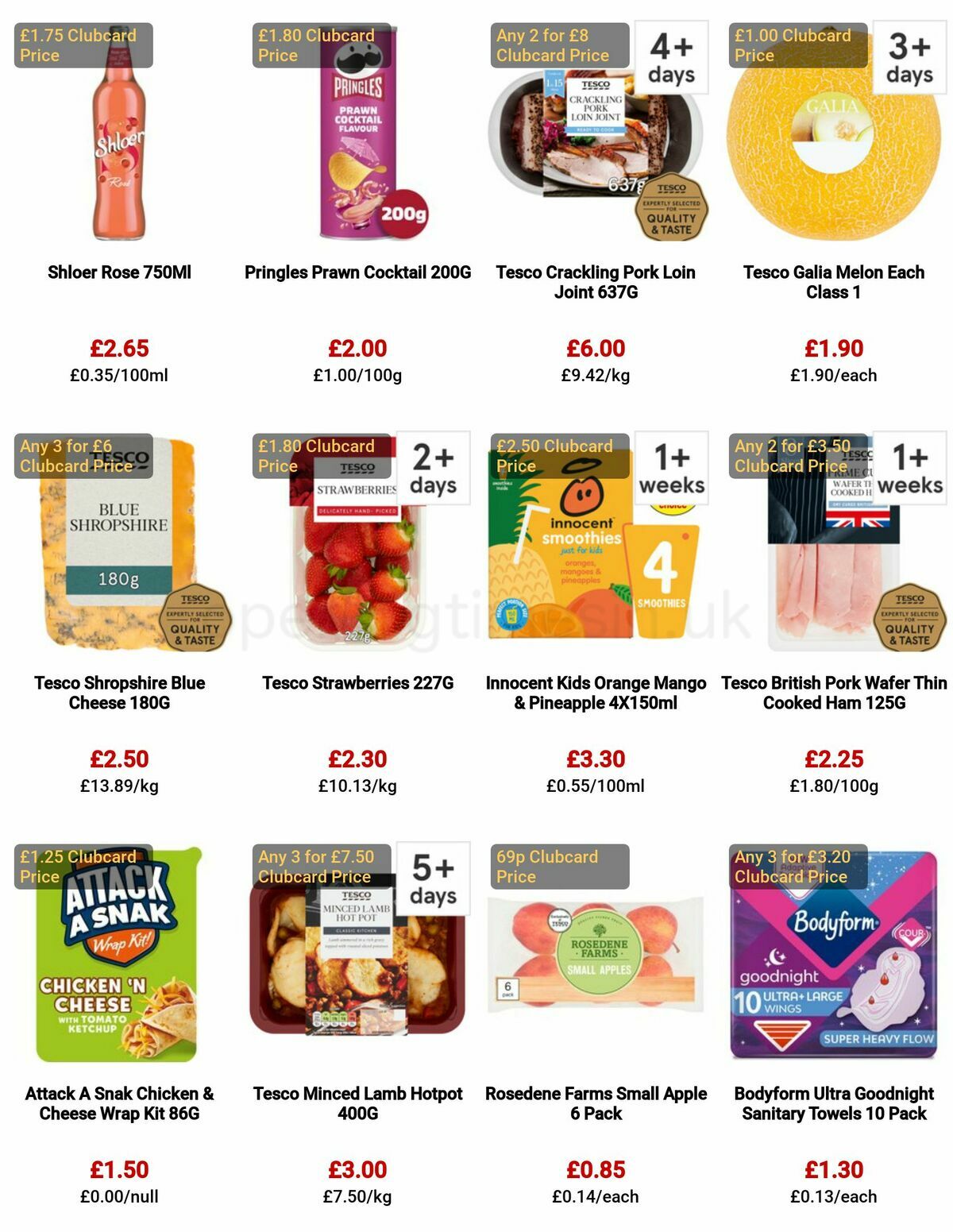 TESCO Offers from 22 March