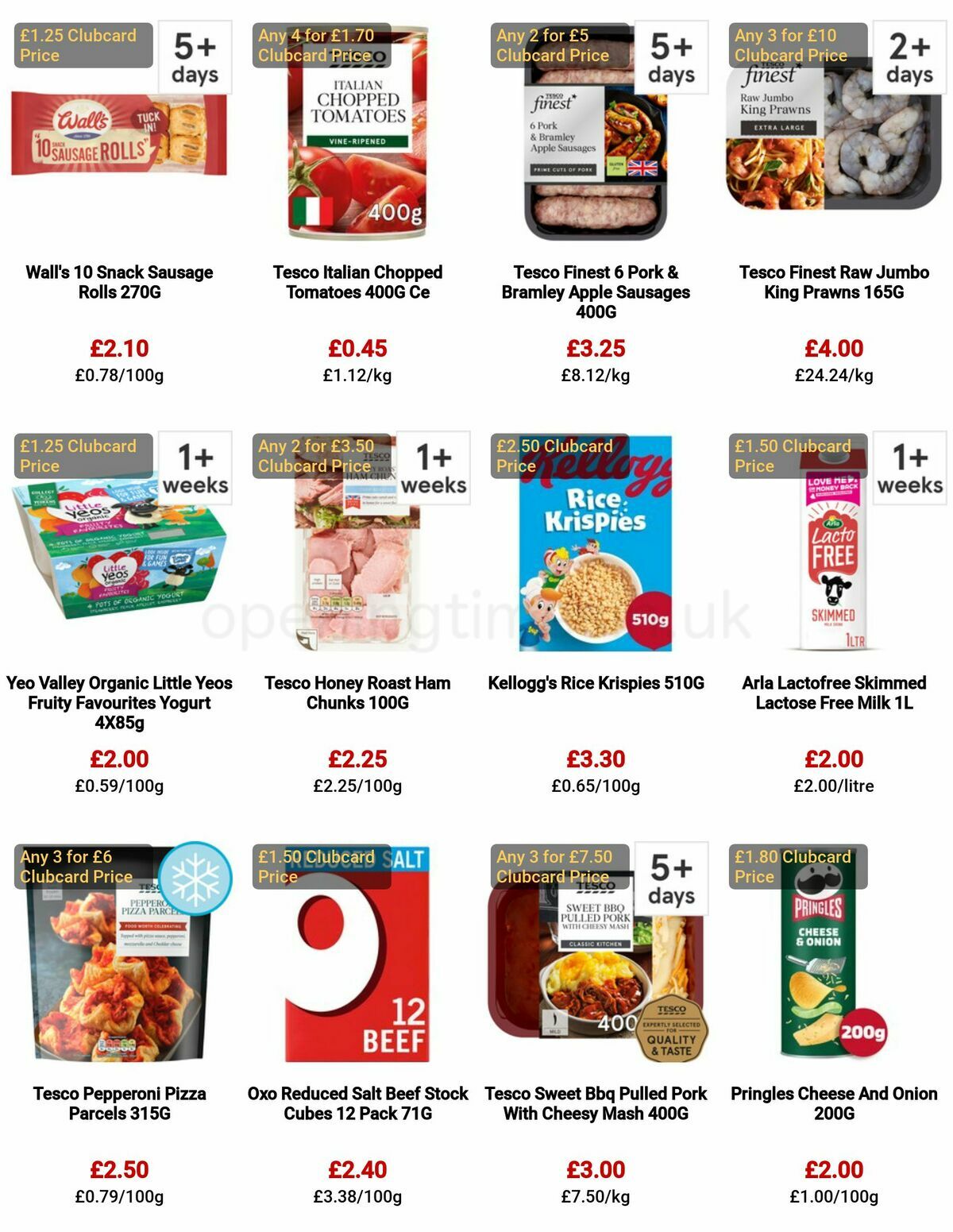 TESCO Offers from 22 March