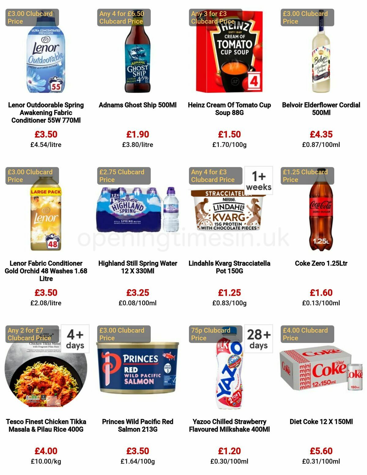 TESCO Offers from 22 March