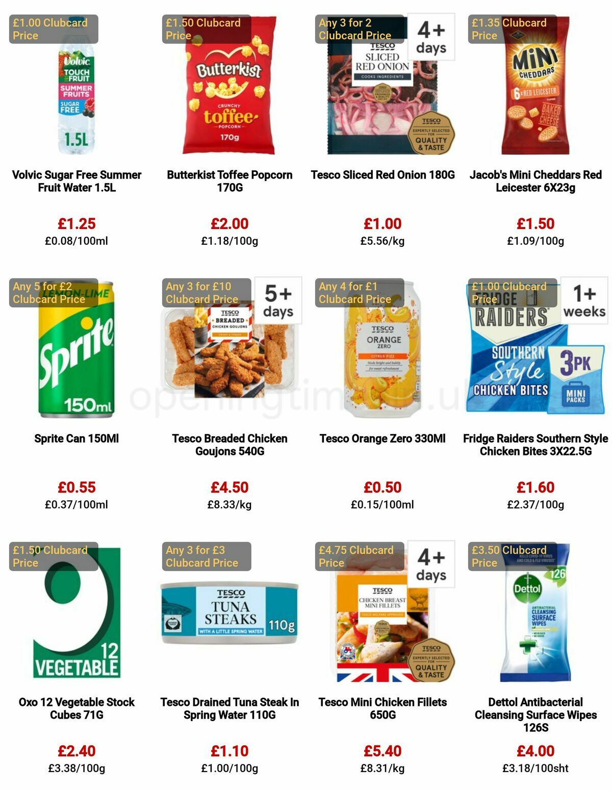 TESCO Offers from 22 March