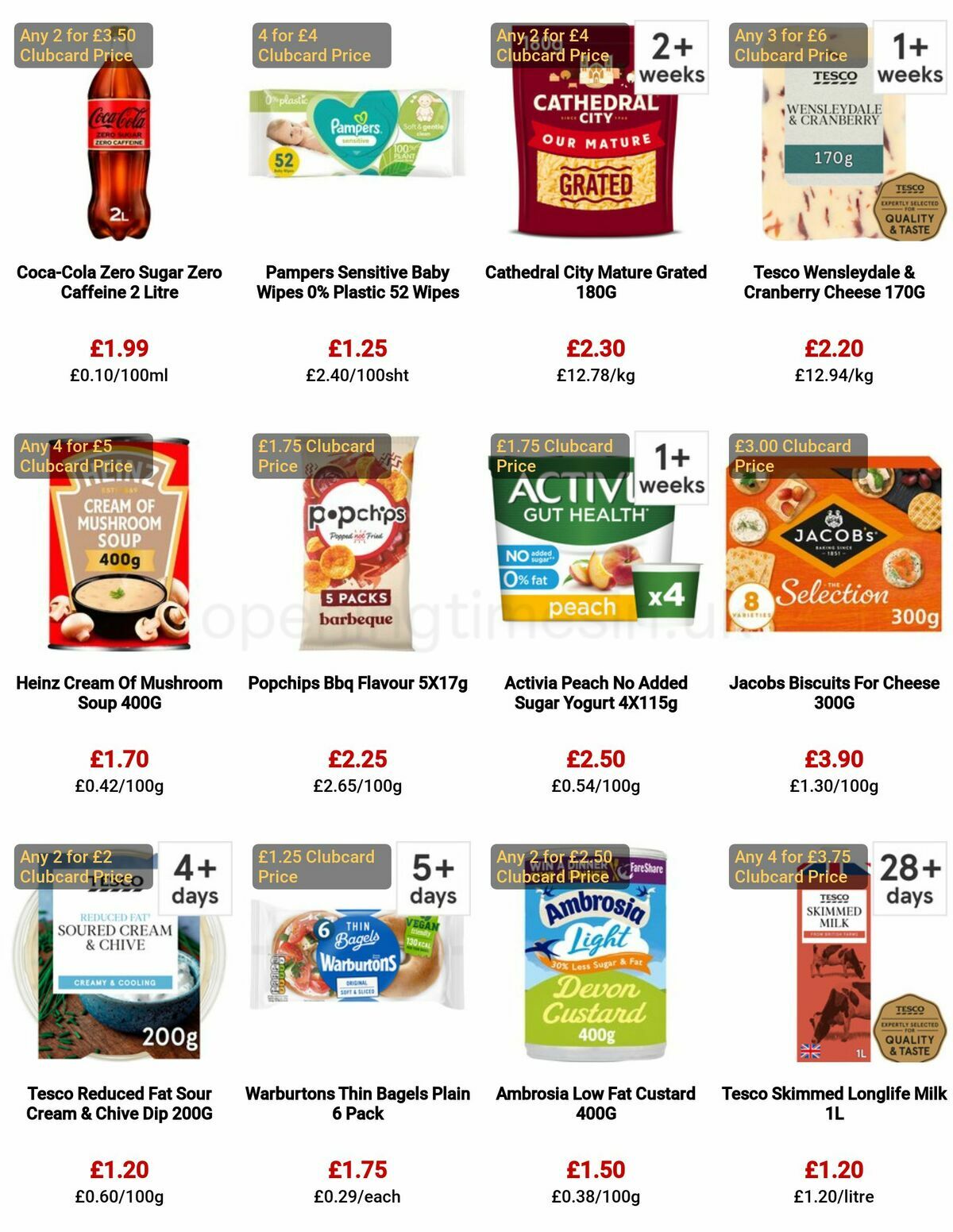 TESCO Offers from 22 March