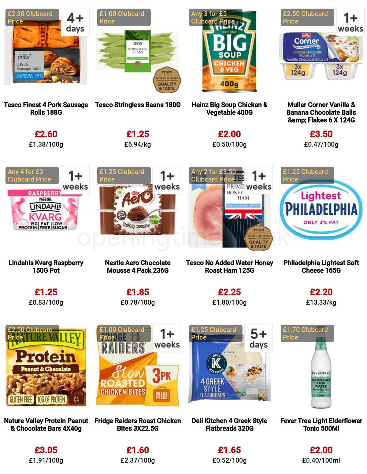TESCO Offers from 30 March
