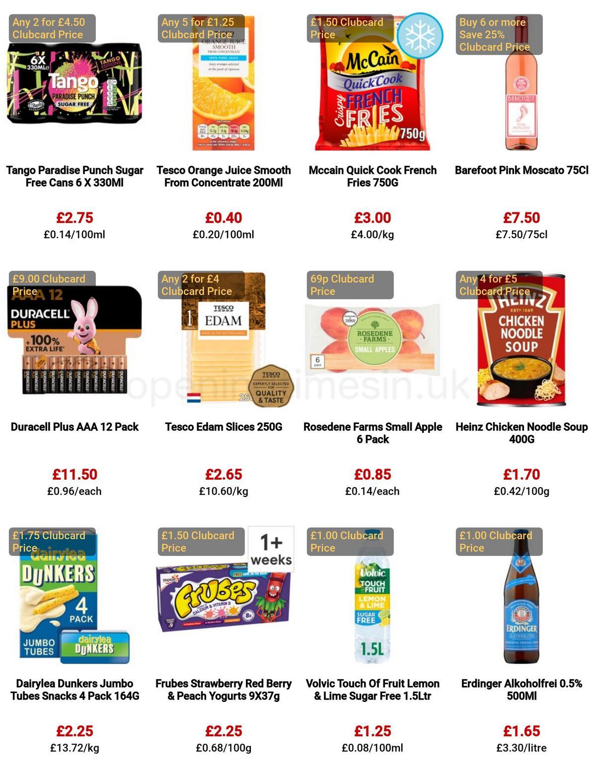 TESCO Offers from 30 March