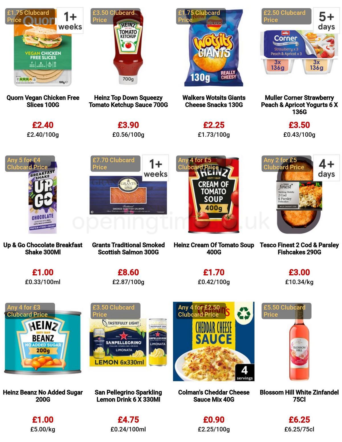 TESCO Offers from 30 March