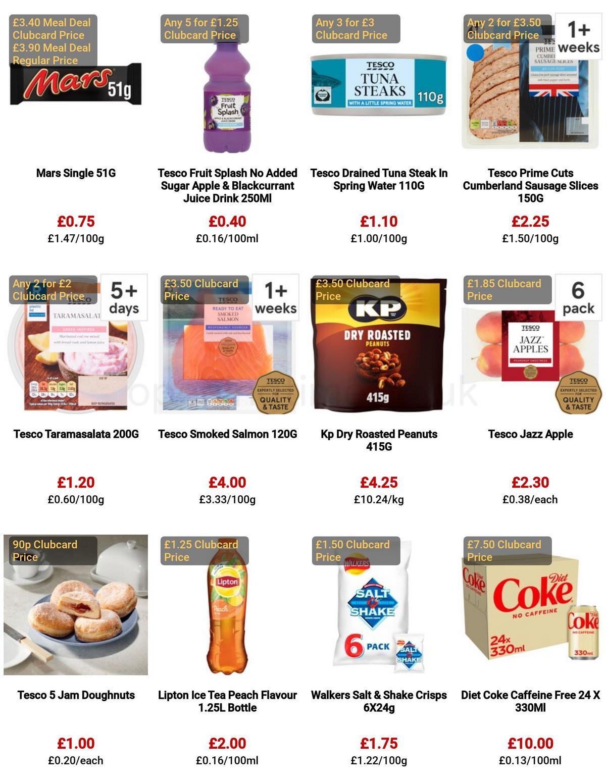 TESCO Offers from 30 March