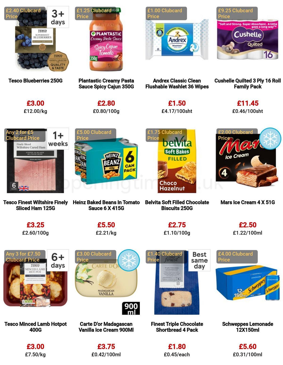TESCO Offers from 30 March