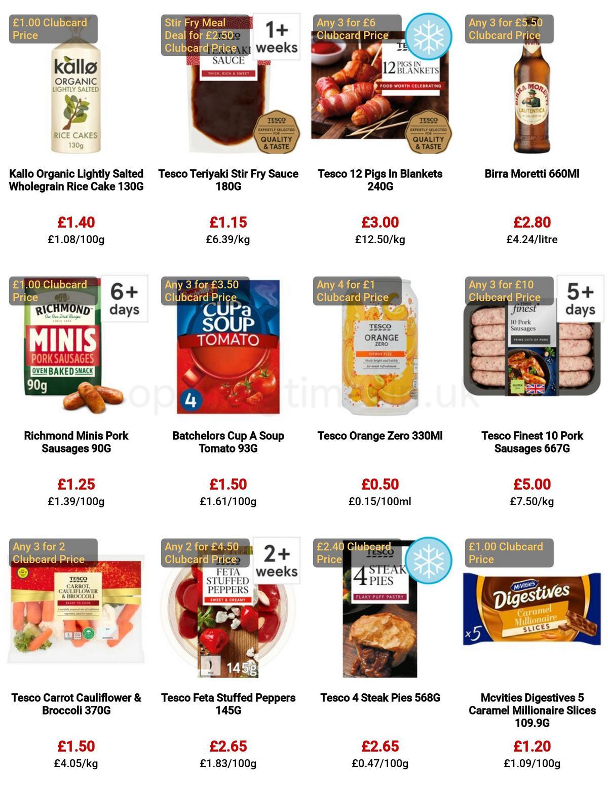 TESCO Offers from 30 March