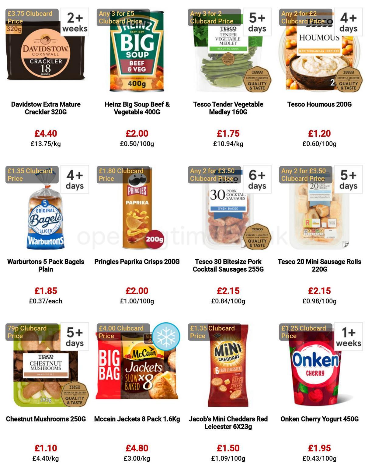 TESCO Offers from 30 March