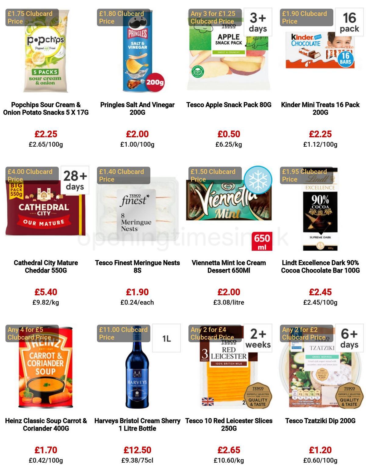 TESCO Offers from 30 March