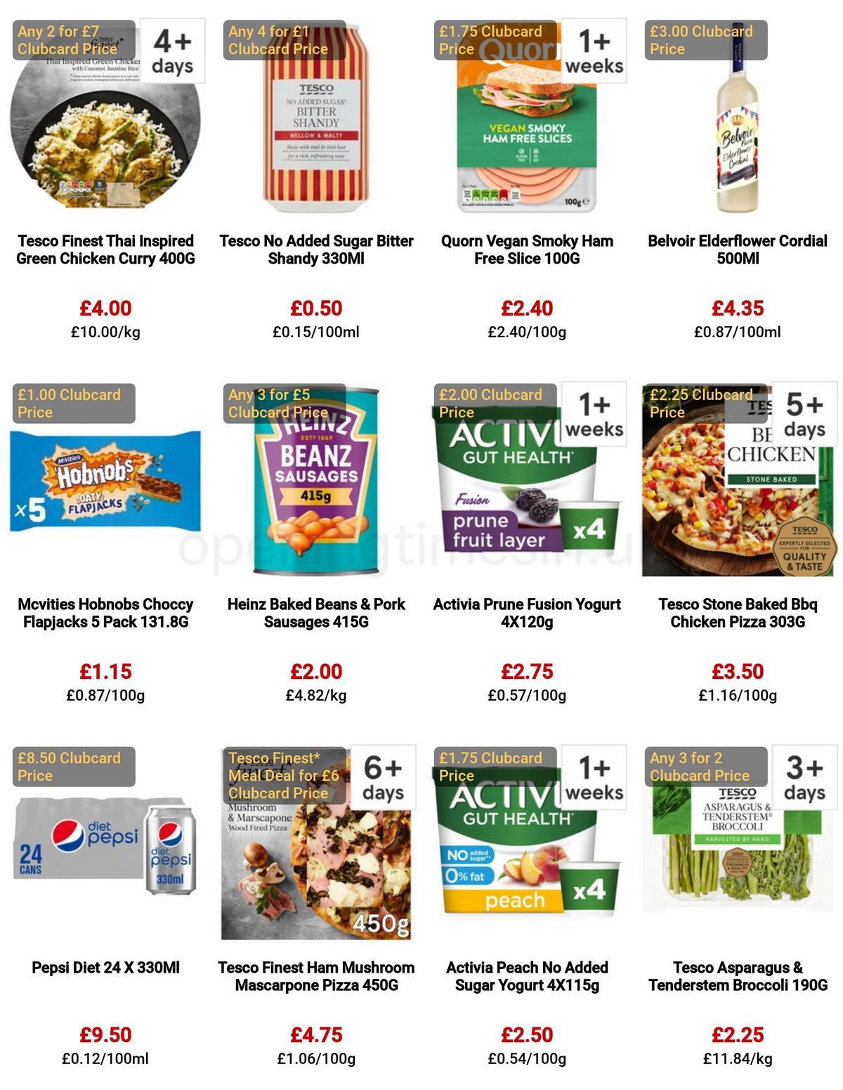 TESCO Offers from 30 March