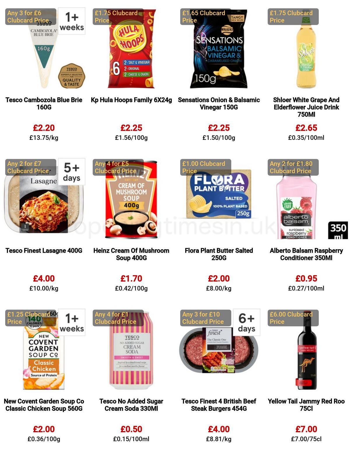 TESCO Offers from 30 March