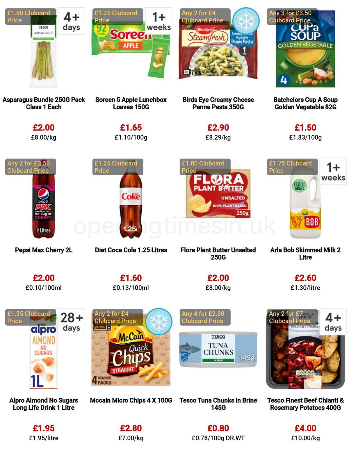 TESCO Offers from 30 March