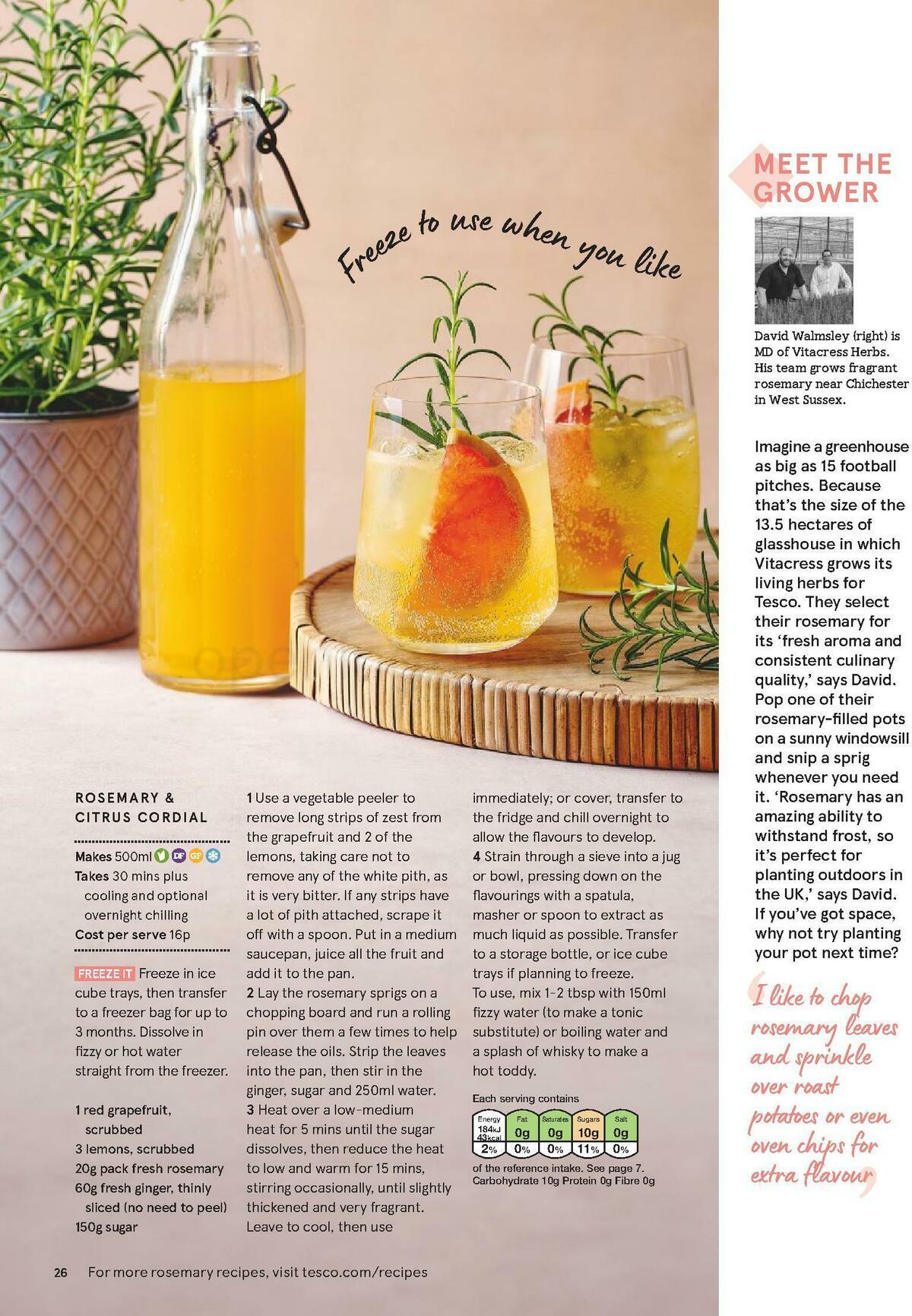 TESCO Magazine April Offers from 1 April