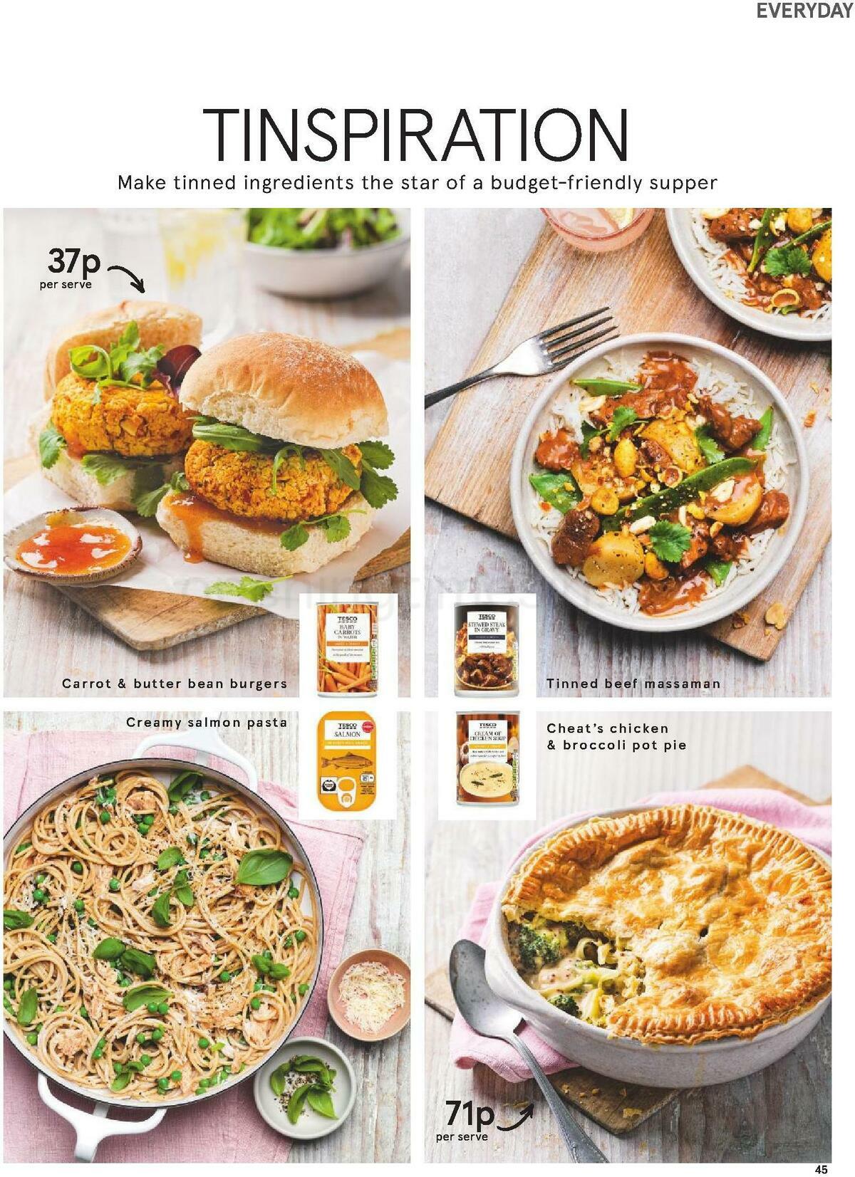 TESCO Magazine April Offers from 1 April