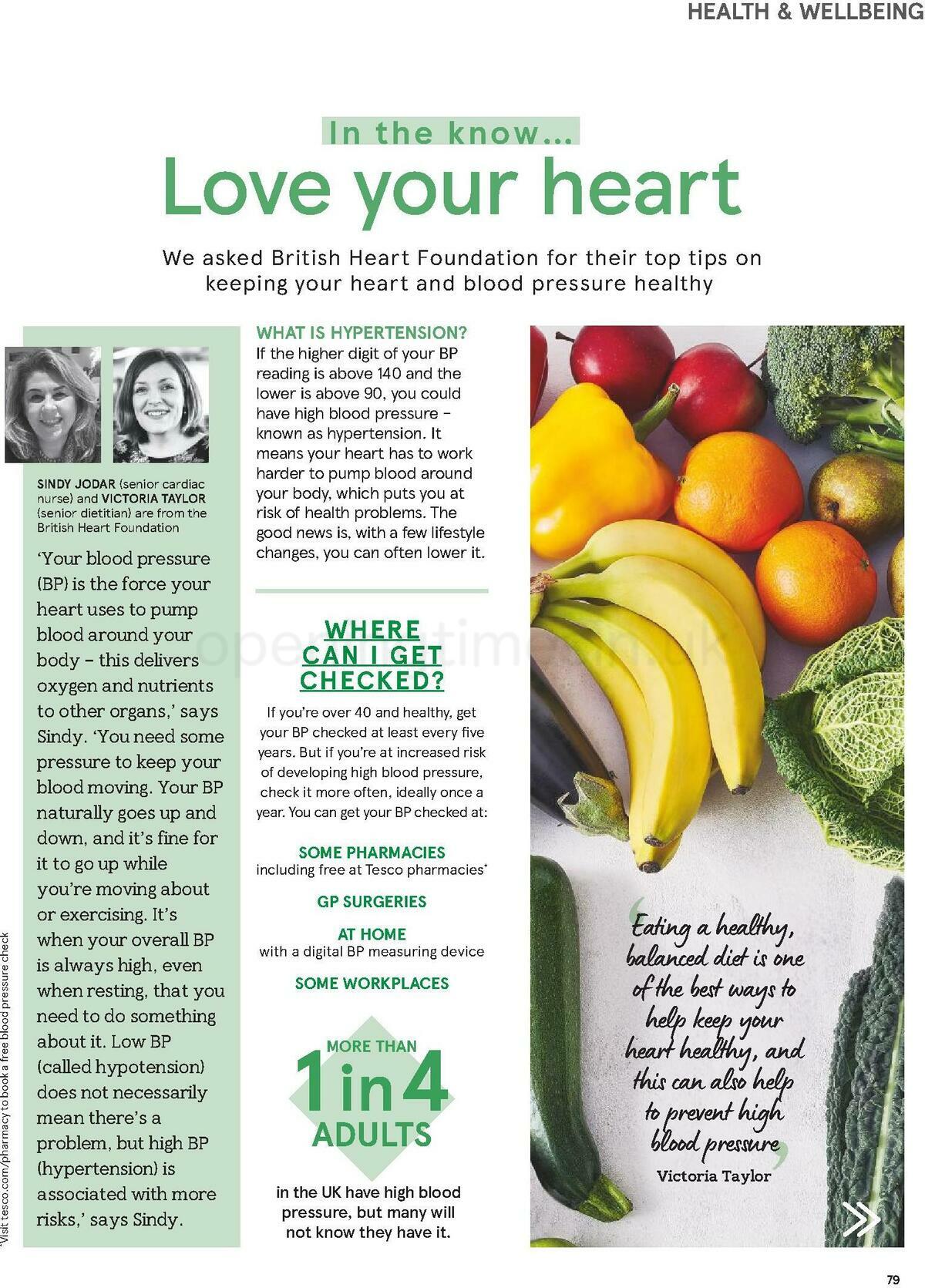 TESCO Magazine April Offers from 1 April