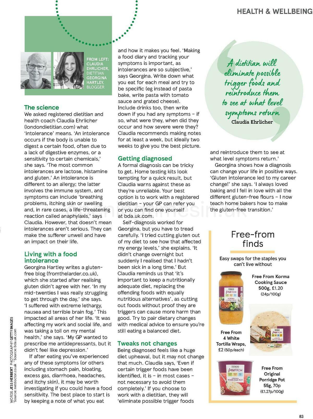 TESCO Magazine April Offers from 1 April