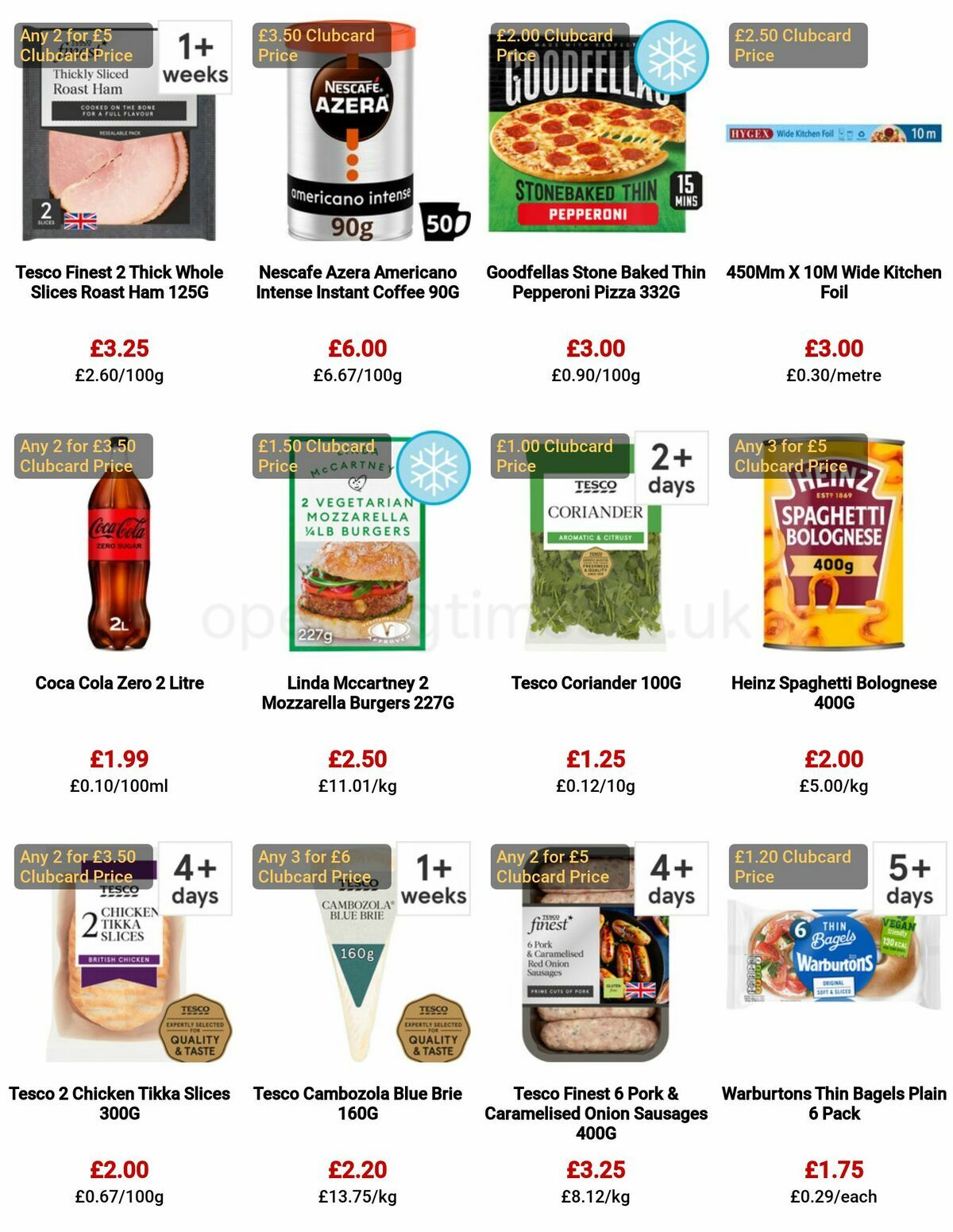 TESCO Offers from 19 April