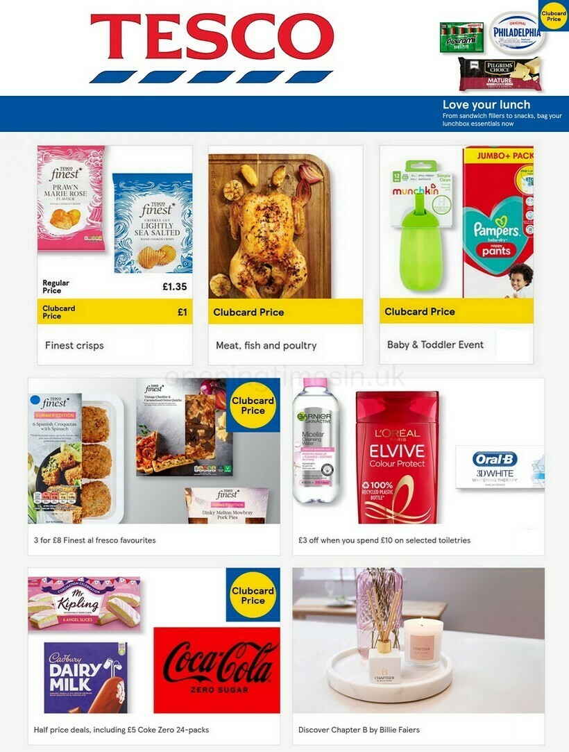 TESCO Offers from 27 April