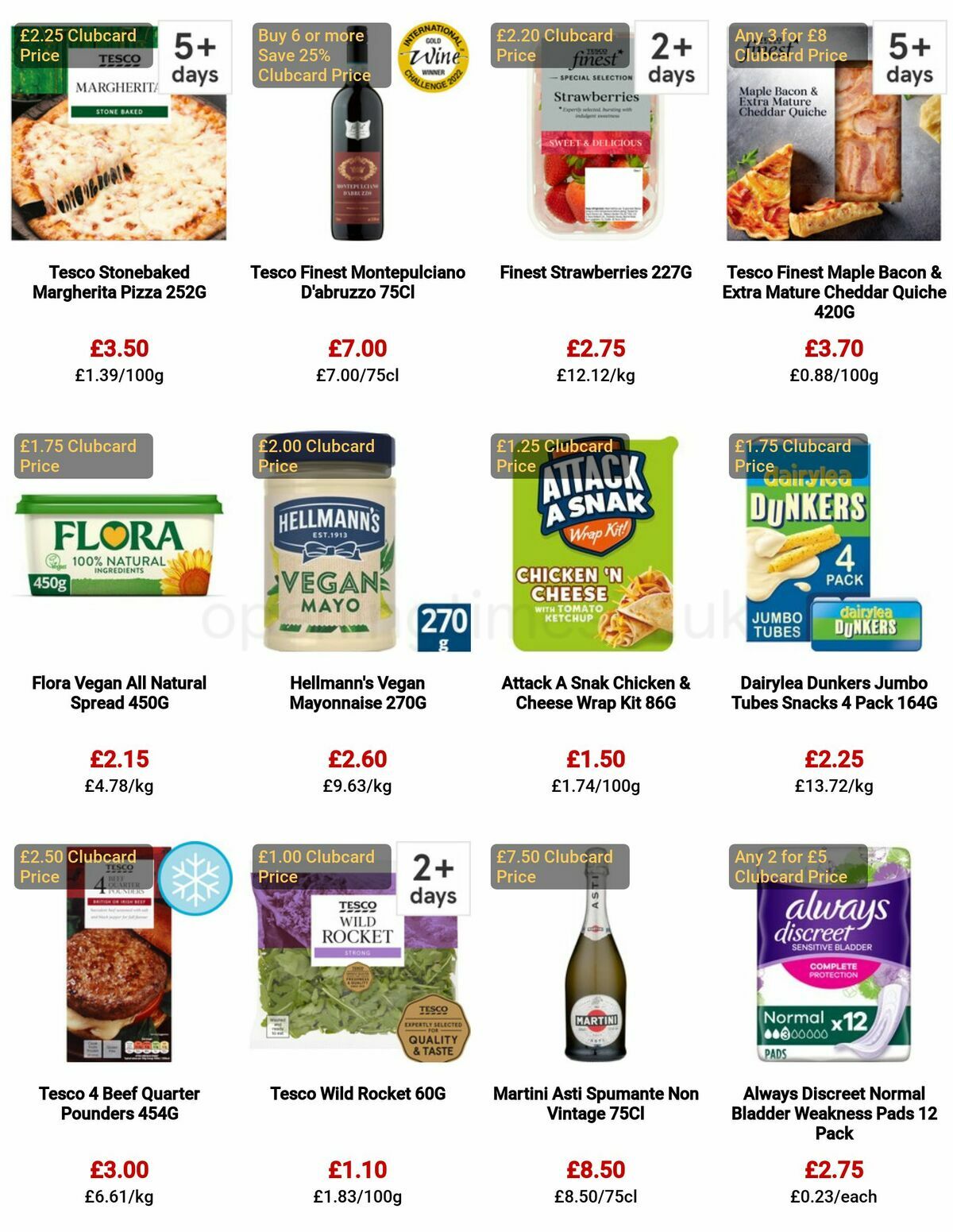 TESCO Offers from 27 April