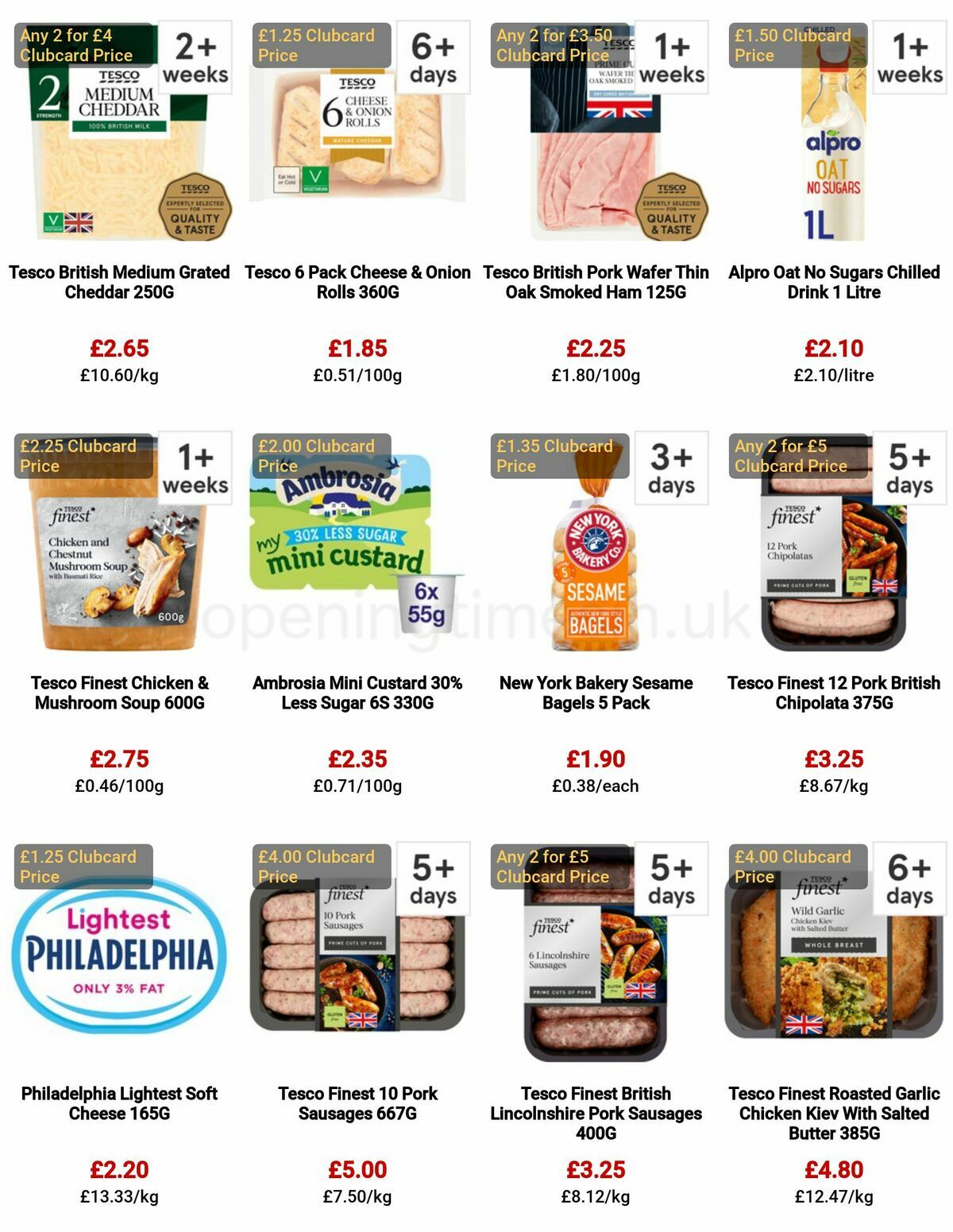 TESCO Offers from 27 April
