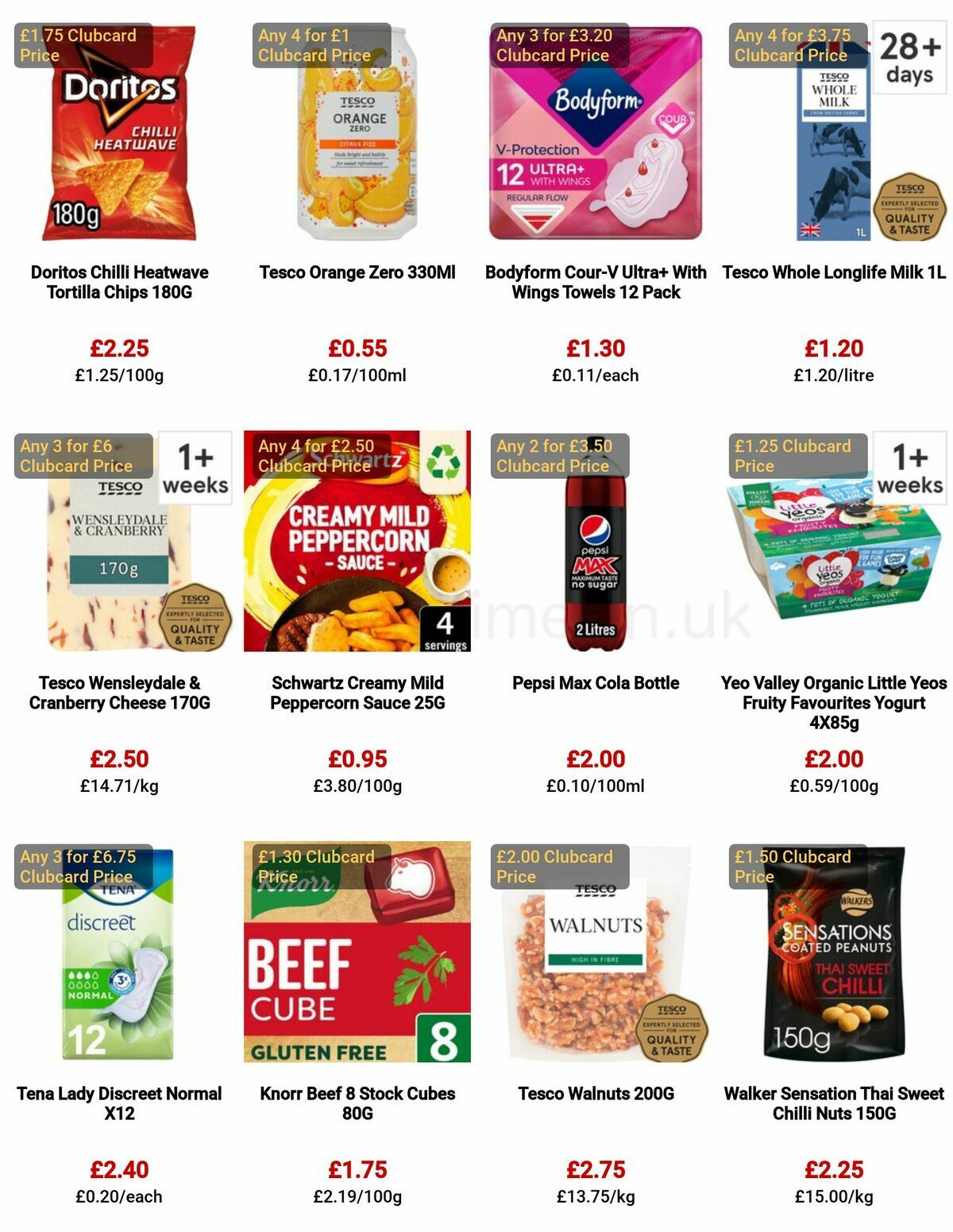 TESCO Offers from 27 April