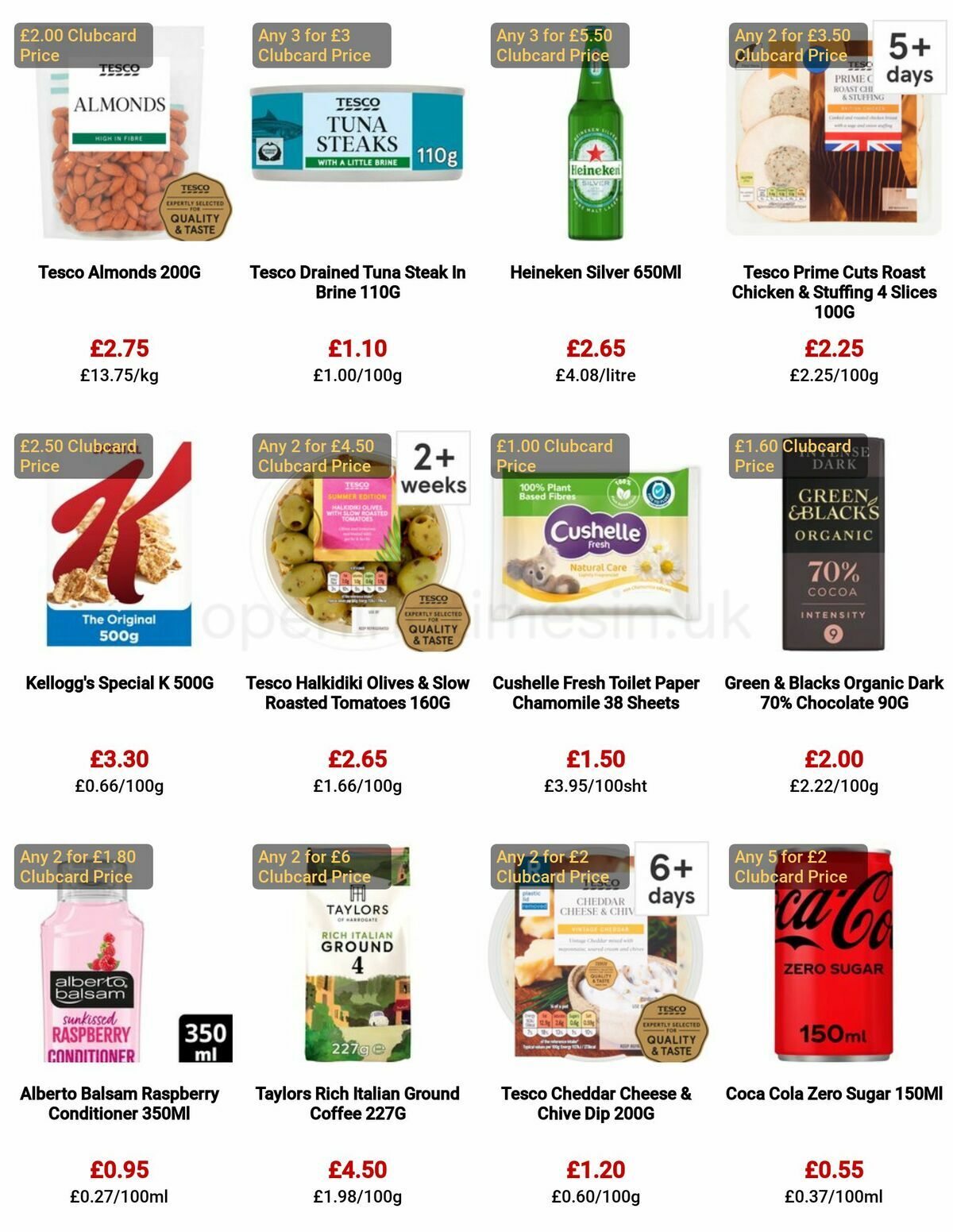 TESCO Offers from 27 April