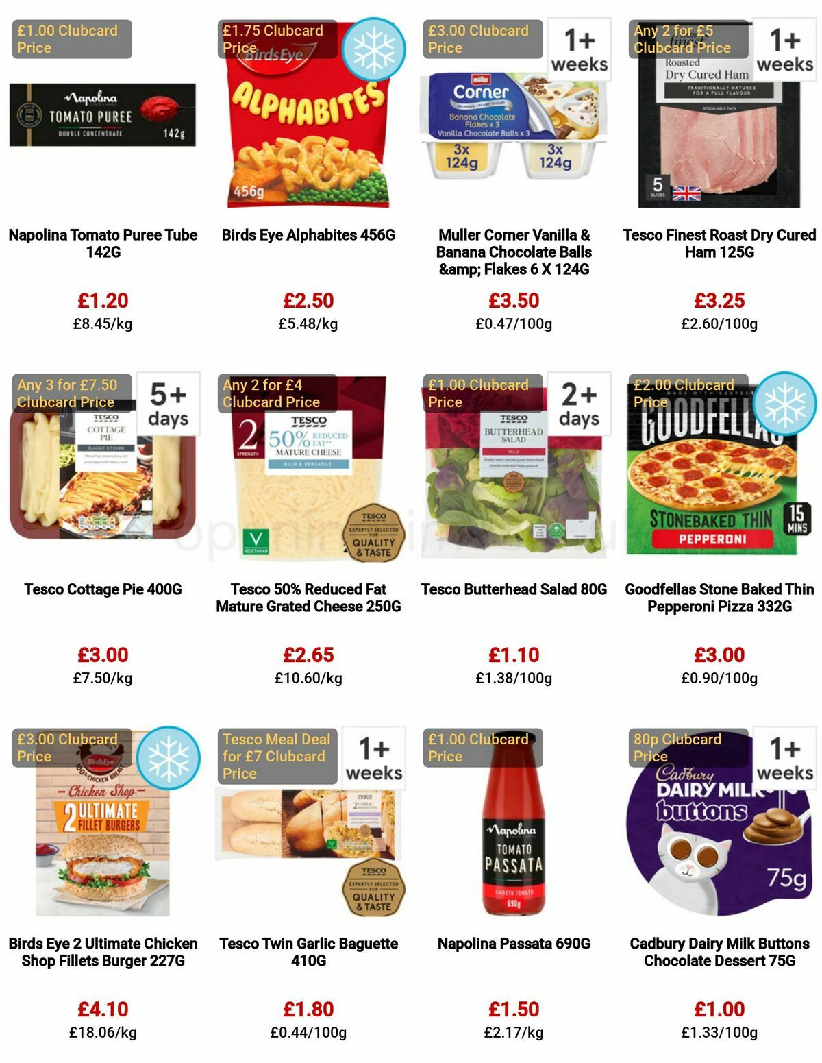TESCO Offers from 27 April